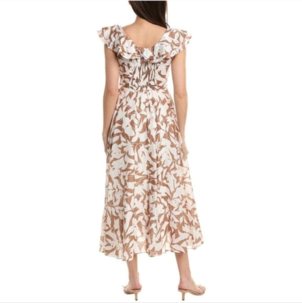 O.P.T Priya Maxi Ruffles Dress Sz Xs